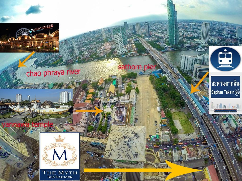 Bed and Breakfast The Myth - Sud Sathorn Bangkok Exterior foto