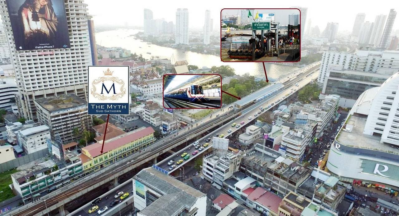 Bed and Breakfast The Myth - Sud Sathorn Bangkok Exterior foto